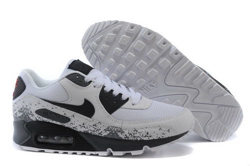 Nike Air Max 90 Mens Shoes Hot White Black Coupon Code